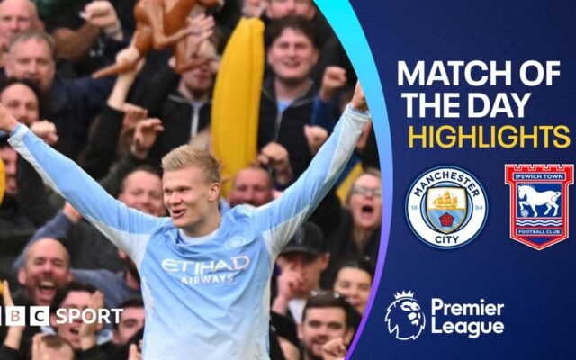 Haaland nets double as Man City go six points clear at the top
