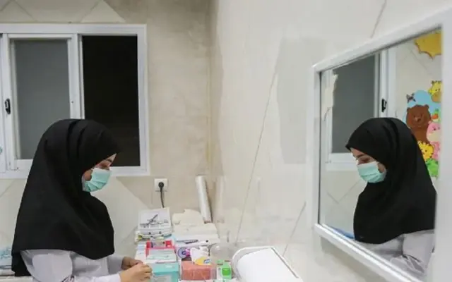 خدمت‌رسانی ۲۰۰ پرستار در دارالشفای حضرت معصومه