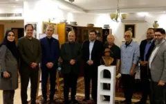 رونمایی از جدیدترین تندیس علی نصیریان + عکس