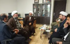 دیدار حجت الاسلام ممی زاده با مدیر حوزه علمیه آذربایجان شرقی+ تصاویر