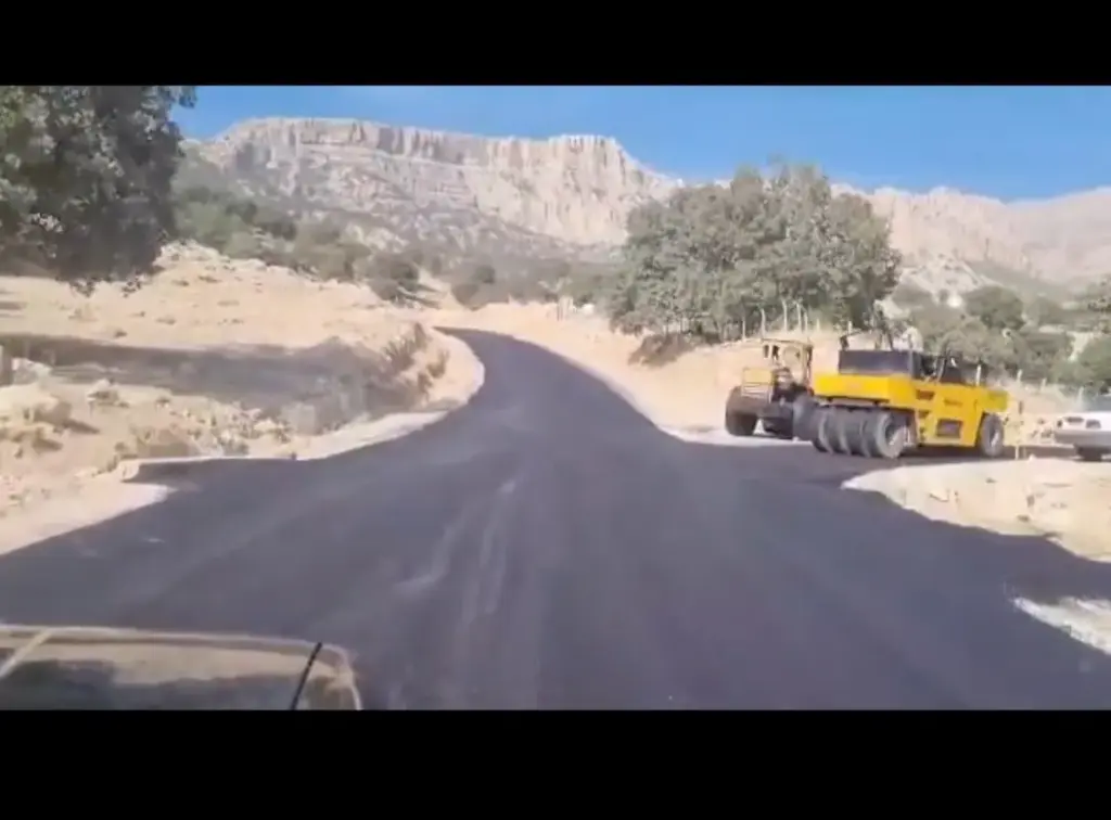 از مطالبه مردم تا تحقق وعده راهداری ؛ راه روستایی شیخ هابیل چرام آسفالت شد