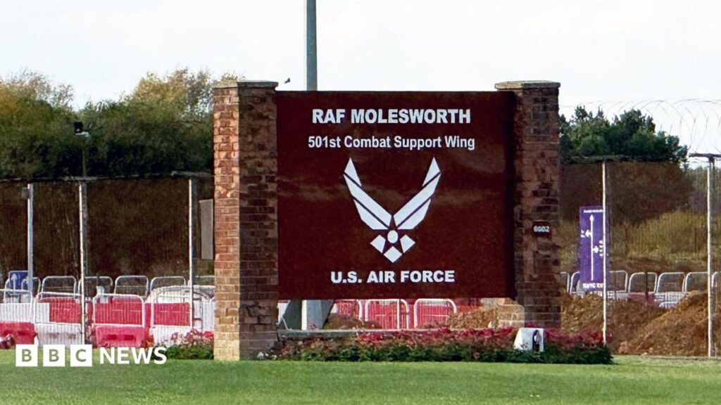 Pair bailed after security breach at RAF base