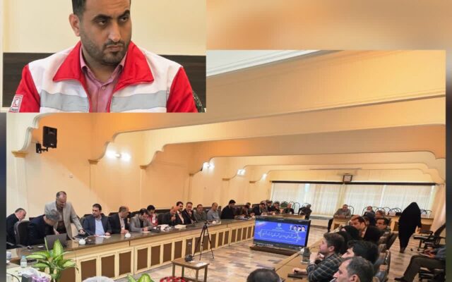 تشریح عملکرد جمعیت هلال‌احمر آستانه اشرفیه در شورای اداری شهرستان