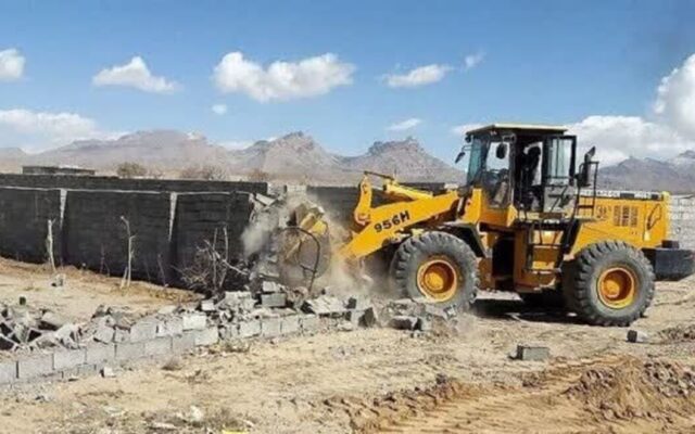 قلع‌وقمع بیش از ۸۷۰۰ مترمربع تغییر کاربری غیرمجاز در اراضی کشاورزی قائم‌شهر