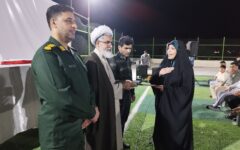 جشن ولادت حضرت زینب (س) و قدردانی از پرستاران در بستک