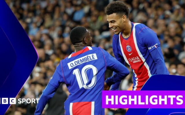 Man City show fight but fall short of fightback against slick PSG